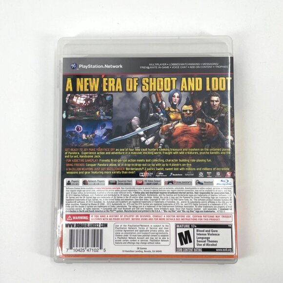 Borderlands 2 PS3 Video Game Complete With Case & Manual 2K Games Shooter RPG - Picture 2 of 4